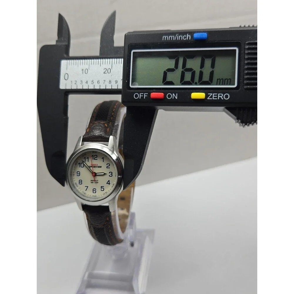 Timex Expedition Field Mini Womens 26mm Indiglo Dial 50M Watch New Battery- Read